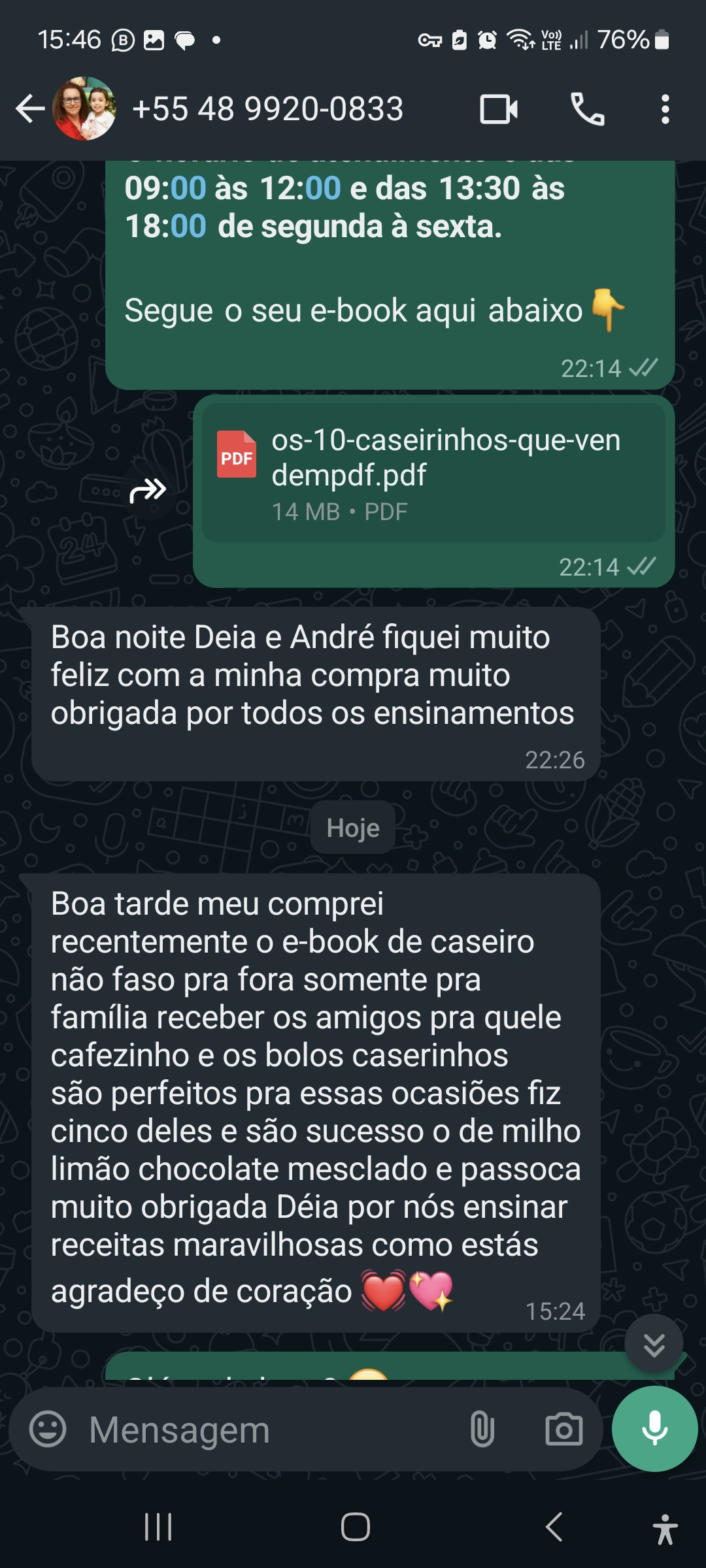 ebook caseirinho para casa