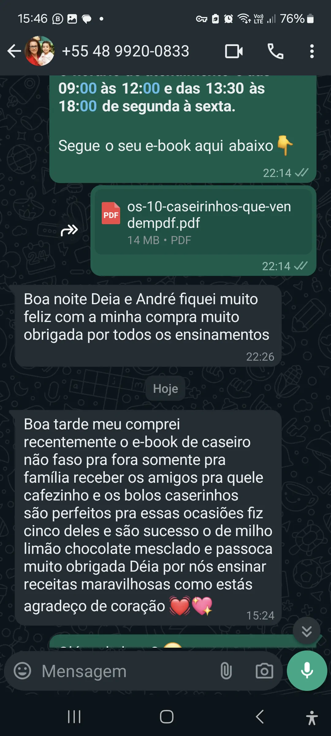 ebook caseirinho para casa